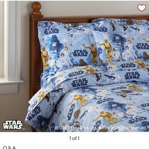 Star Wars ‘A New Hope’ Pottery Barn F/Q Duvet and Sham Set